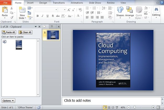 Copying A Pdf Into Powerpoint